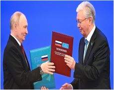 Russia and Kazakhstan signed an agreement on the construction of Kazakhstan’s first nuclear power plant